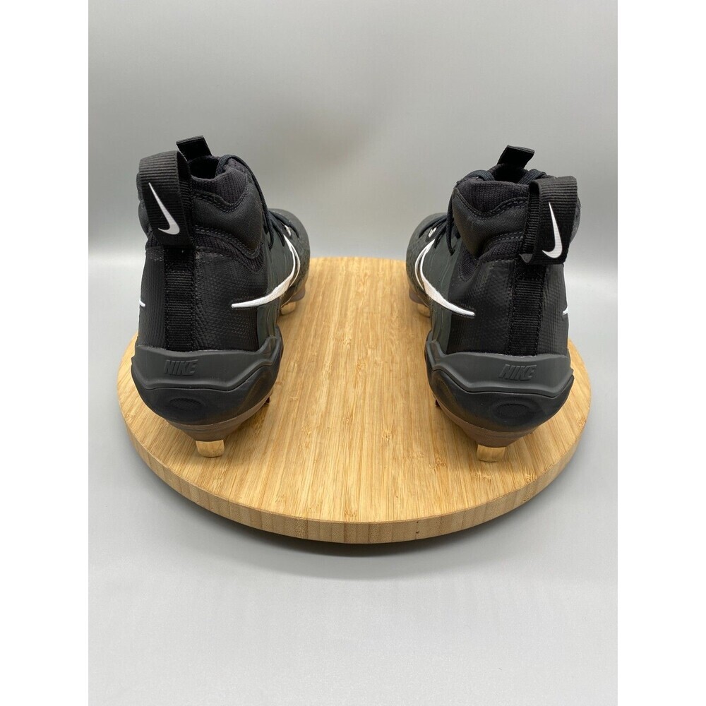 Nike Alpha Huarache NXT Black Metal Baseball Cleats DJ6517-010 Shoes Mens Sz 7 - Picture 4 of 12